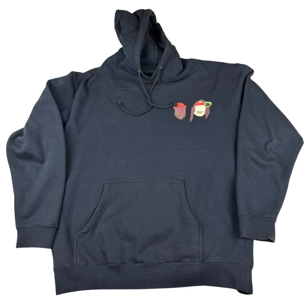 Cozy World Cotton Hoodie Size L Black